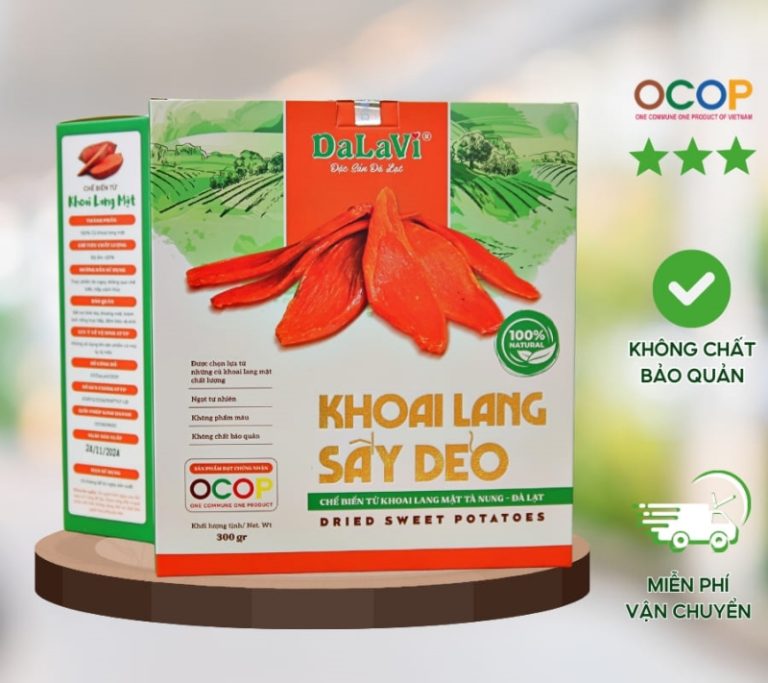 Khoai lang dẻo hộp 300gr