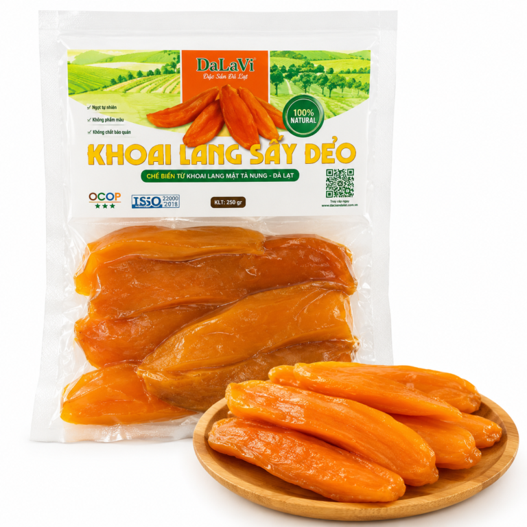 Khoai lang sấy dẻo 250gr